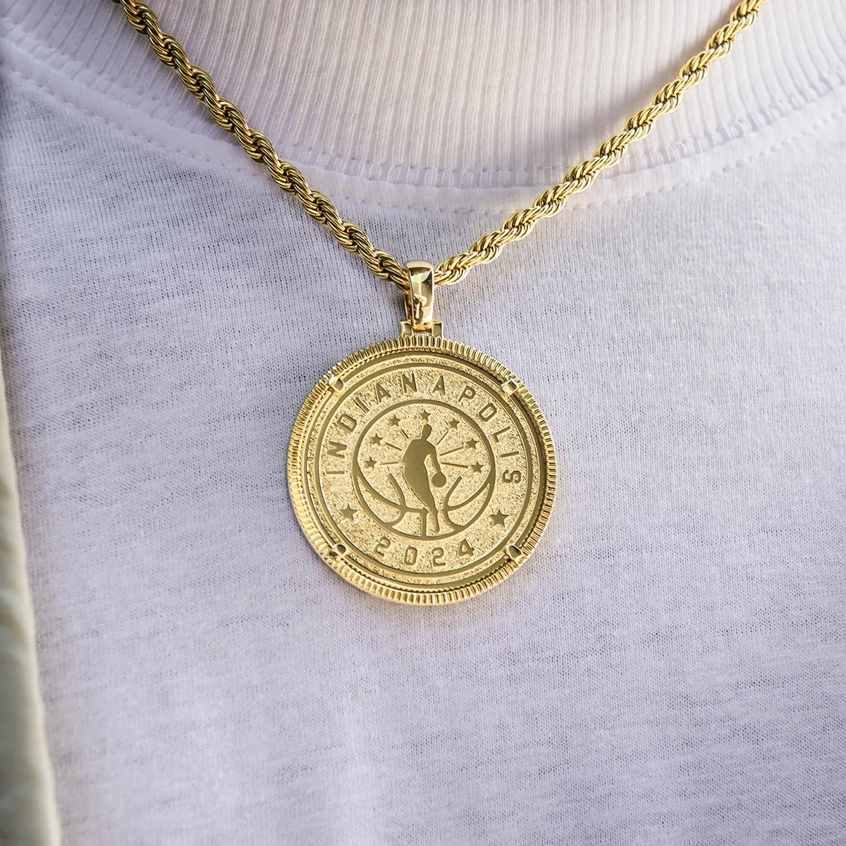 2024 NBA All-Star Game Coin Pendant