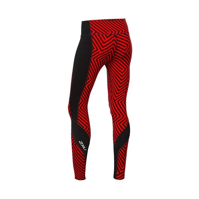 2XU Women's Fitness Compression Tights w/Storage-WA4602B (BTM/BLK)