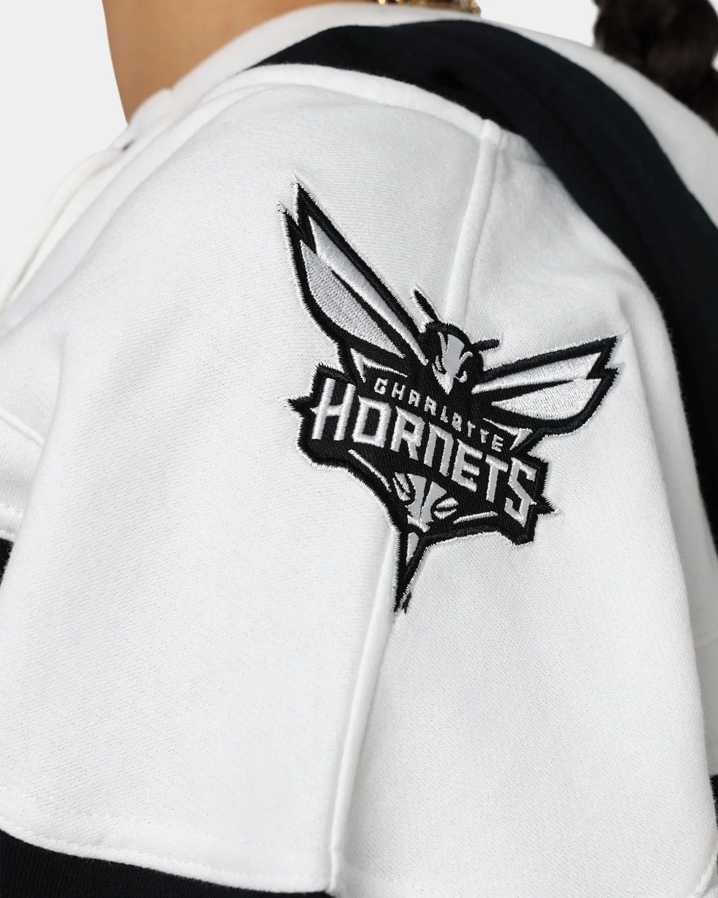 47 Brand Charlotte Hornets Superior Lacer Hoodie Jet Black