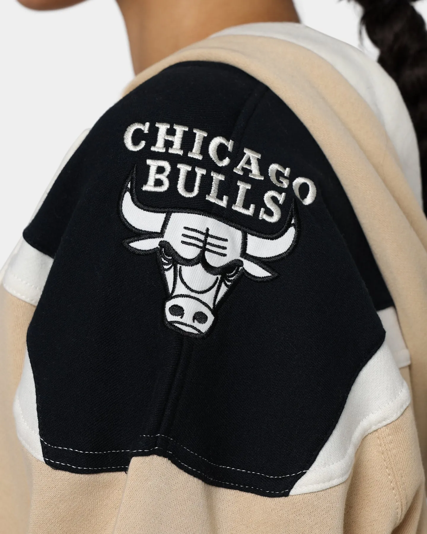 47 Brand Chicago Bulls Superior Lacer Hoodie Khaki