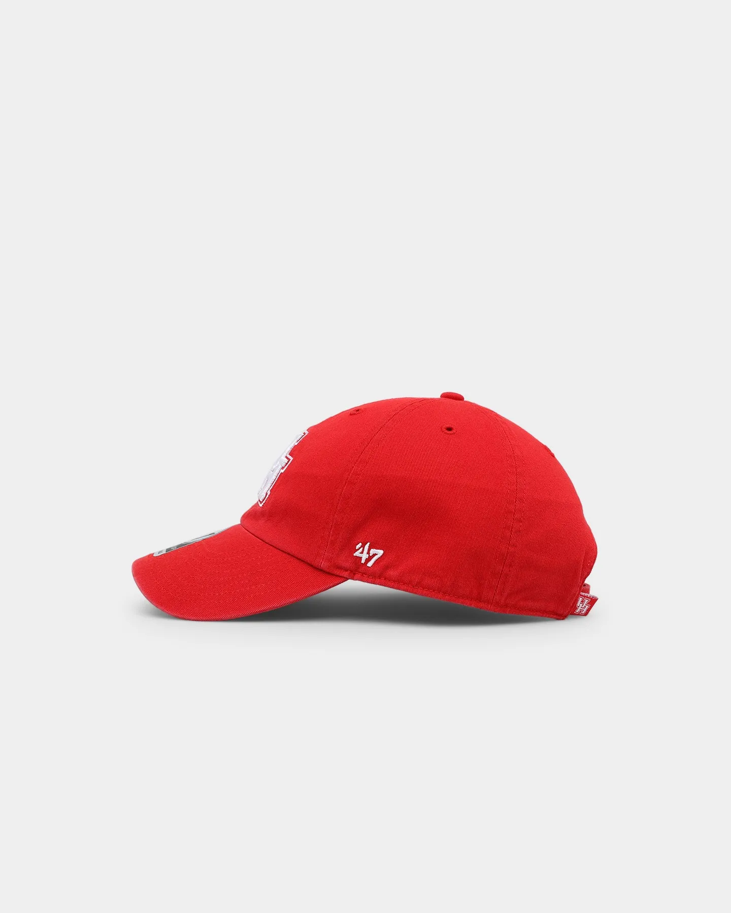 47 Brand Houston Cougars '47 Clean Up Strapback Red