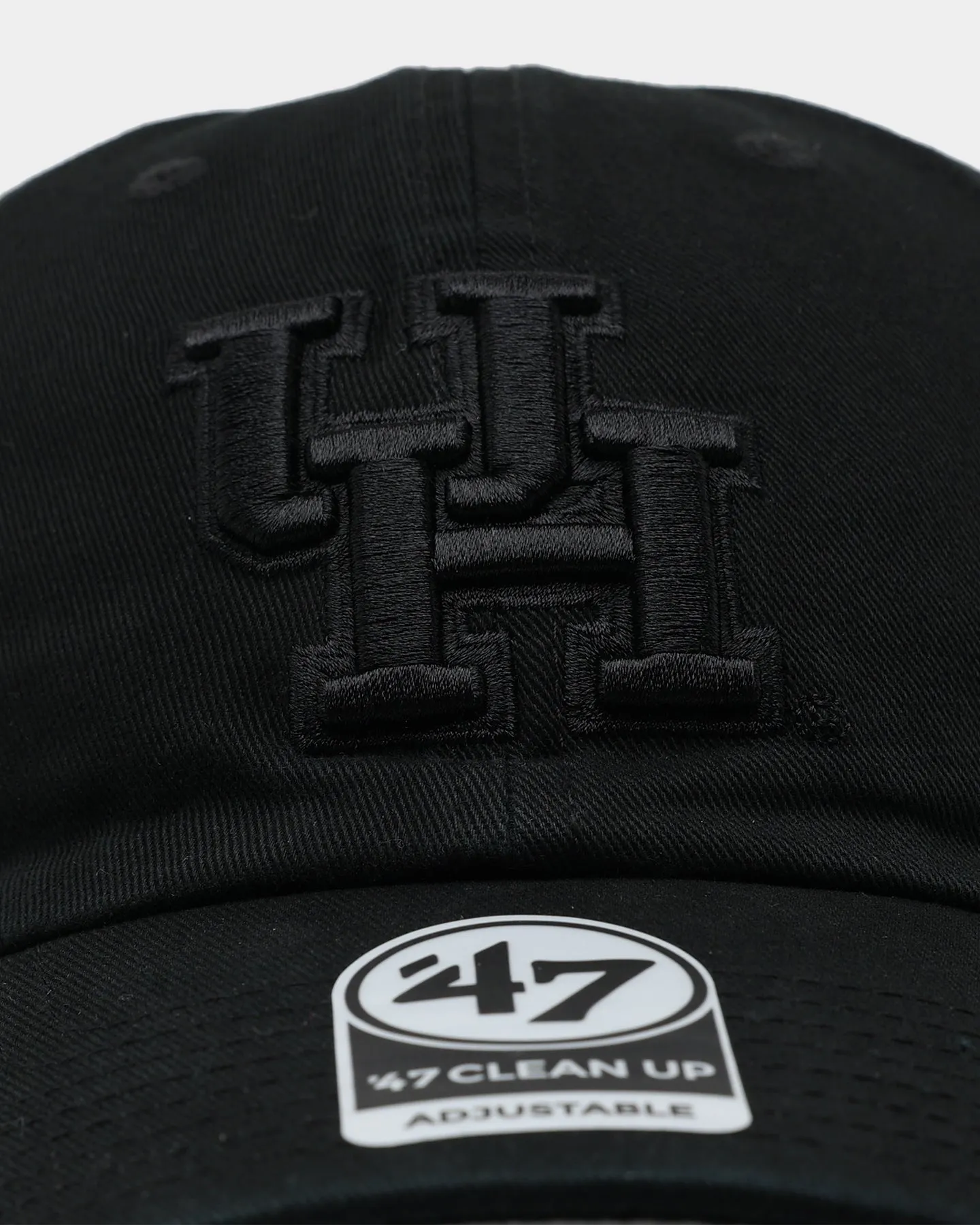 47 Brand Houston Cougars Clean Up Strapback Black