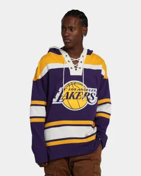 47 Brand Los Angeles Lakers Superior Lacer Hoodie Purple