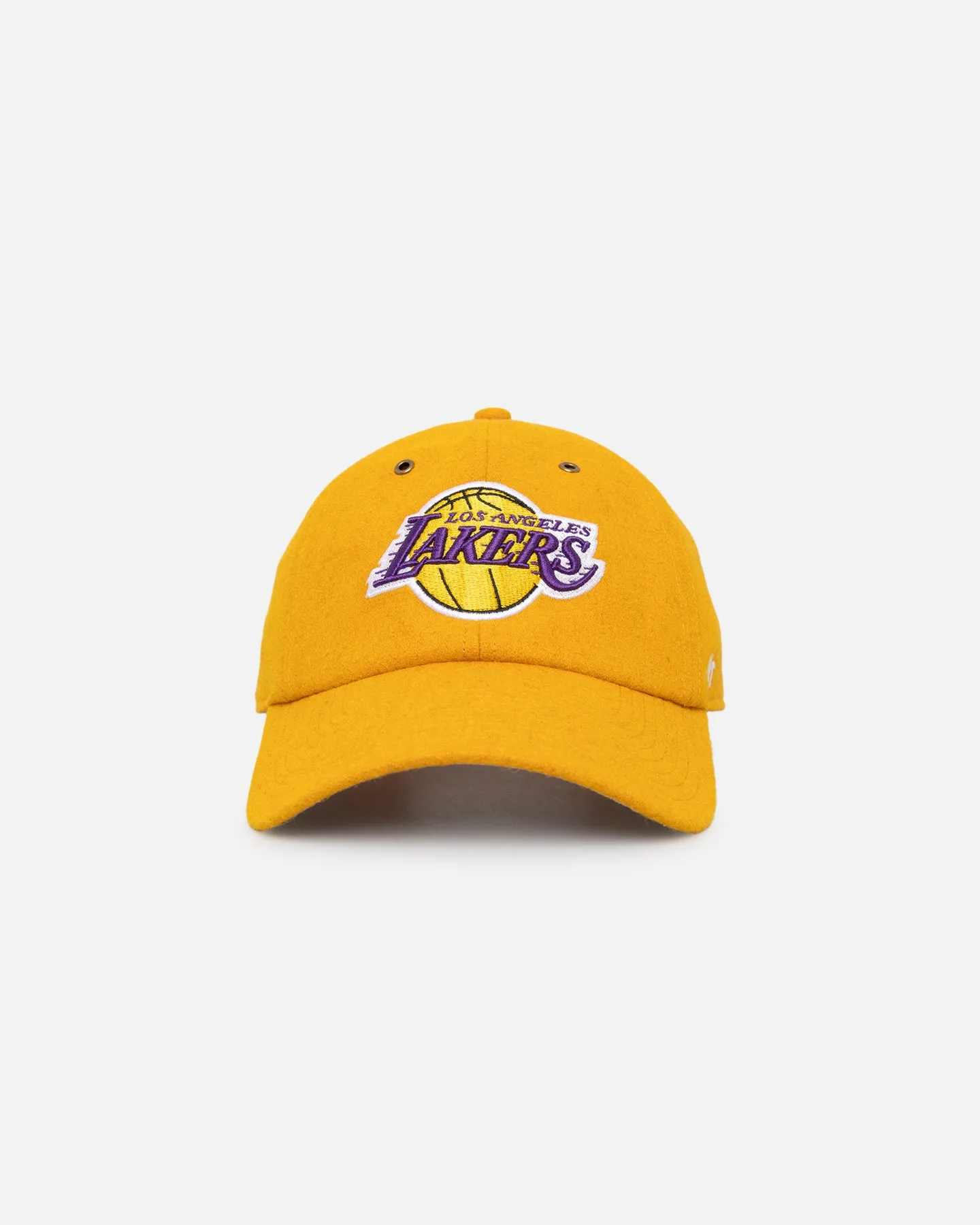 47 Brand Los Angeles Lakers Wooly Clean Up Strapback Gold