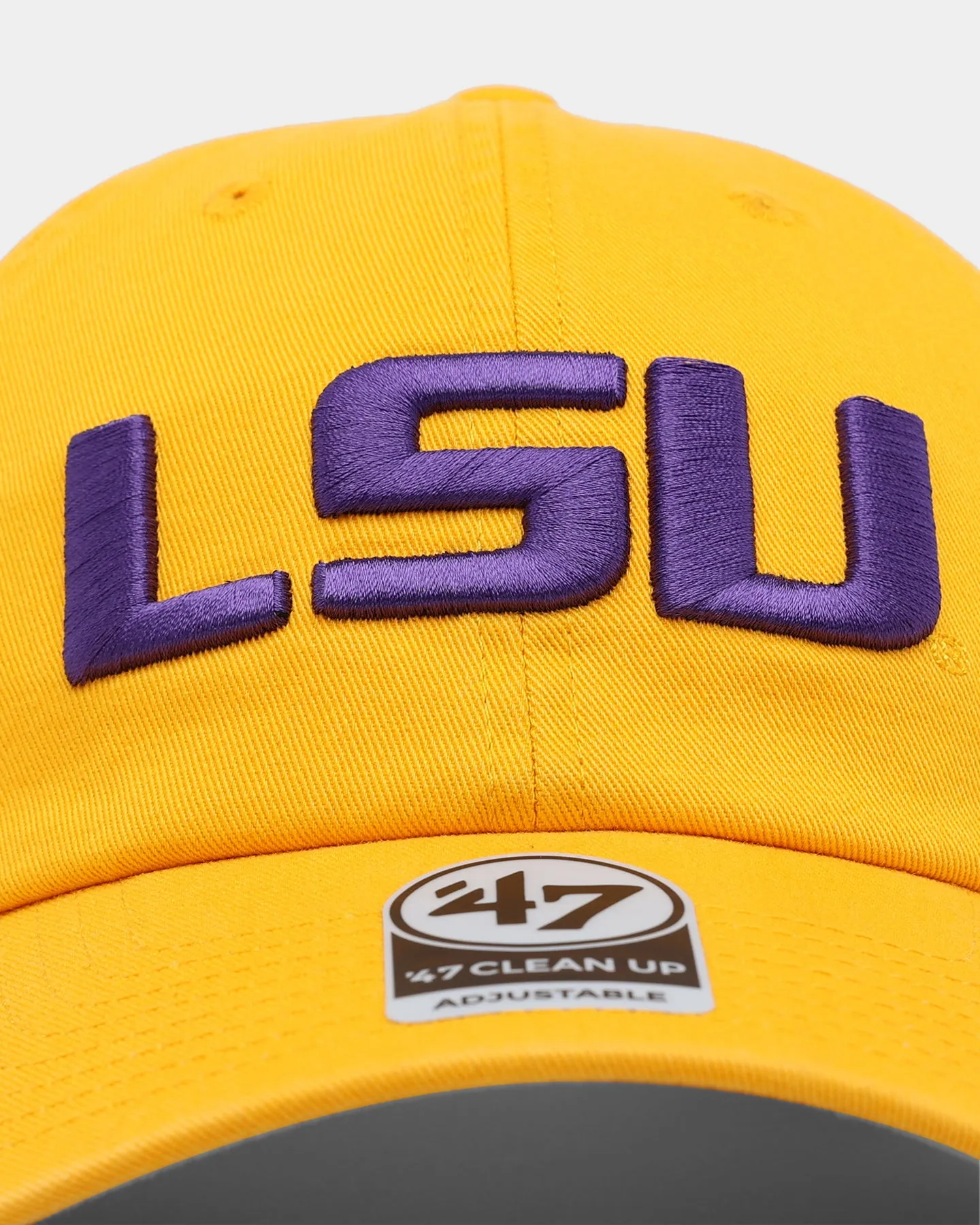 47 Brand Louisiana State Tigers LSU '47 Clean Up Strapback Gold