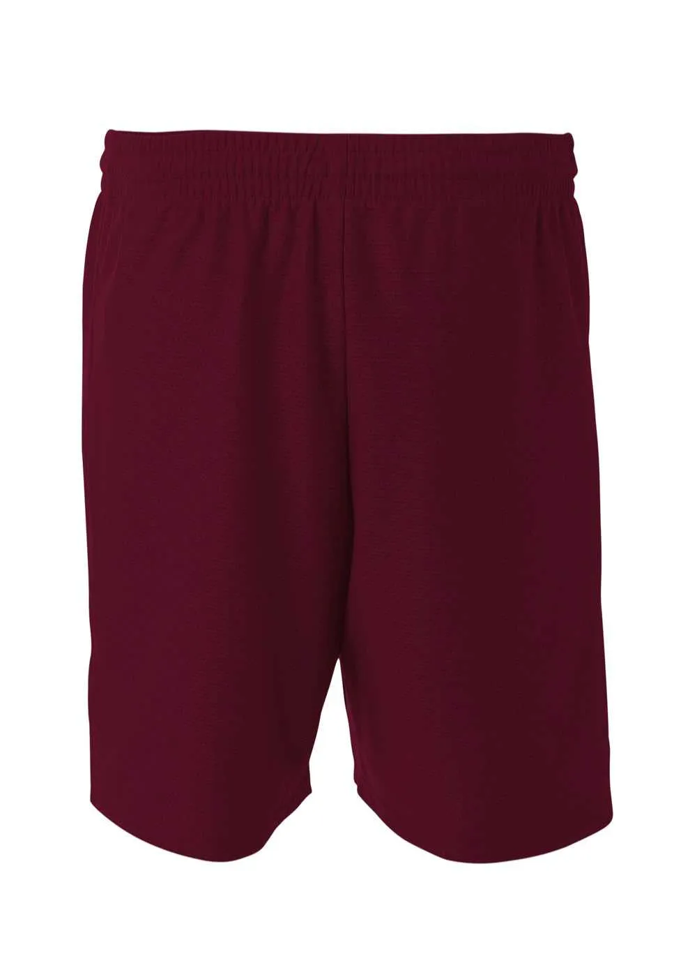 A4 N5178 Fast Break Short - Maroon White