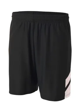 A4 NB5178 Fast Break Youth Short - Black White