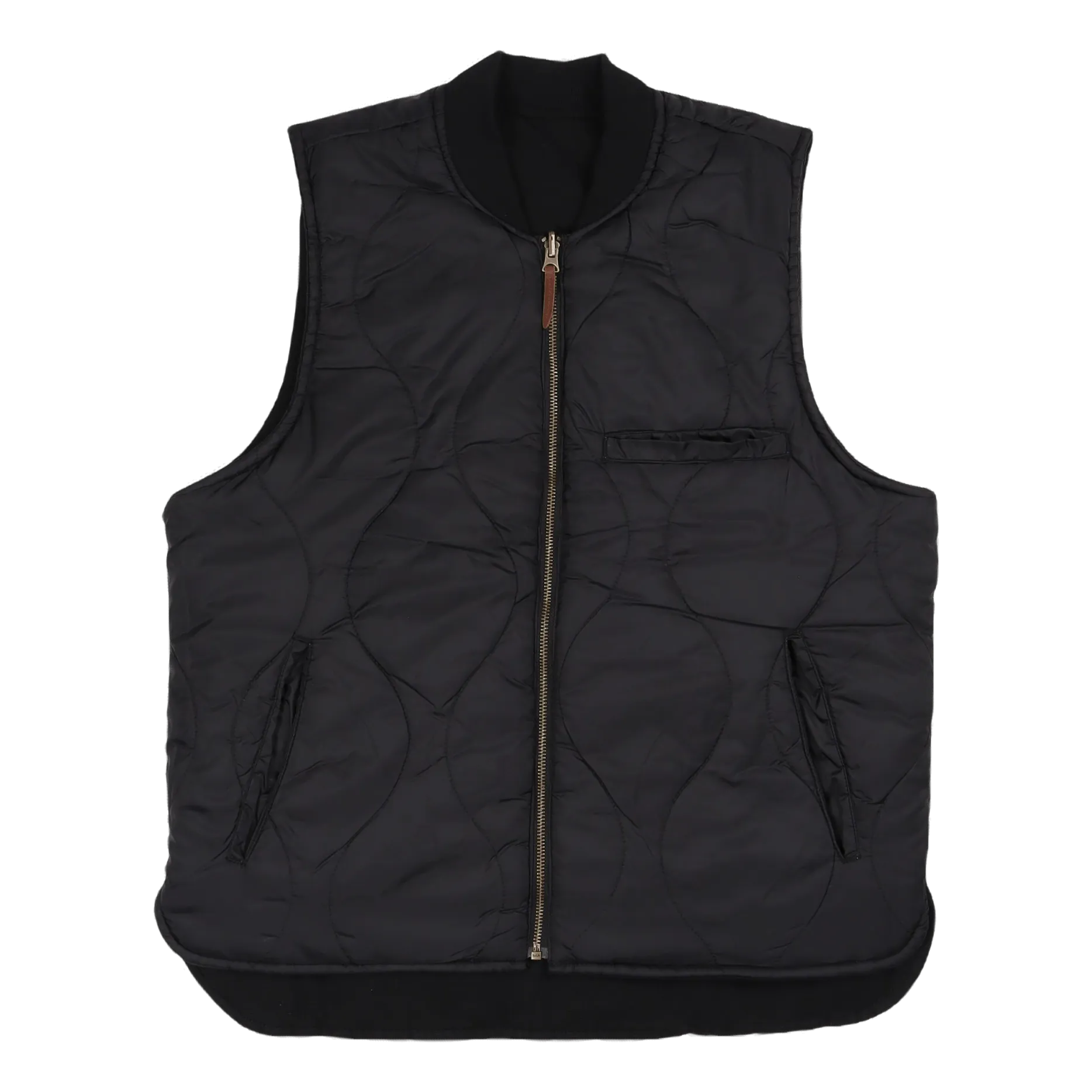 Abraham Rev Vest Black/black