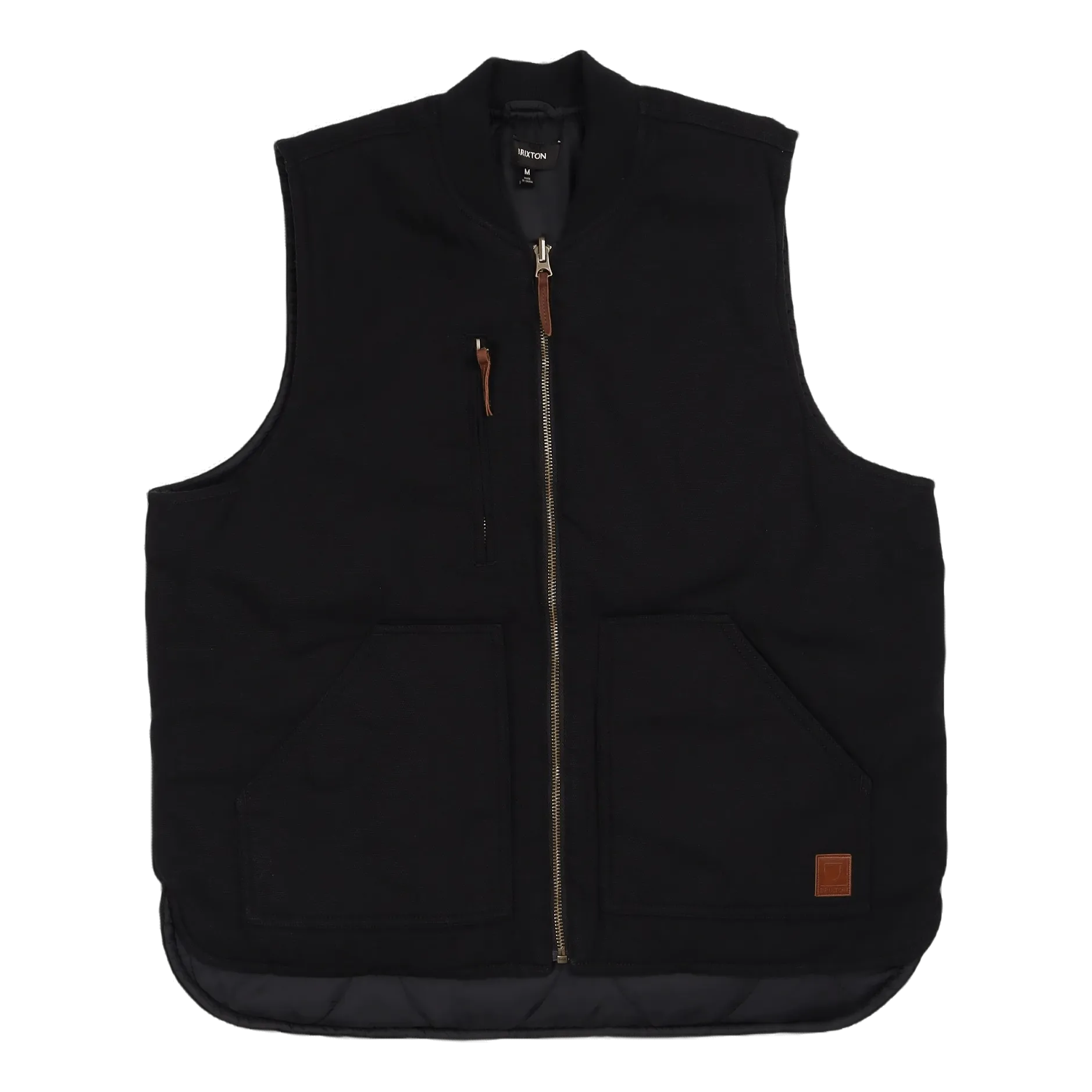 Abraham Rev Vest Black/black