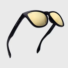 ACTIV - One - Matte Black with Gold Lens