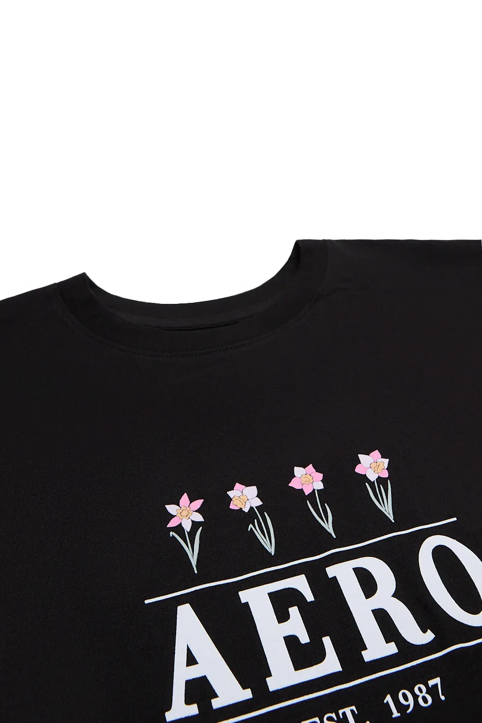 AERO Daffodils Graphic Relaxed Tee