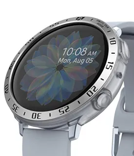 Air Sports   Bezel Styling Combo Case Designed for Galaxy Watch Active 2 44mm - Matte Clear / 30