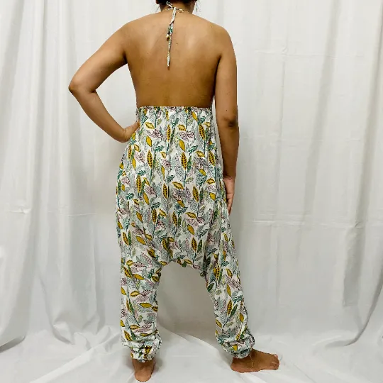 Backless Jumpsuit, Summer Romper/Jumpsuit, Backless Bodysuit, Yoga Pants, Harem, Fashionable Aladdin Jumpsuit, Yoga Romper, Hippie, Overall