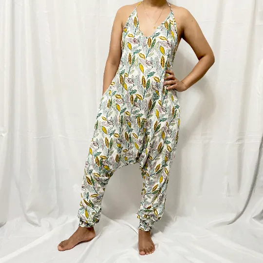 Backless Jumpsuit, Summer Romper/Jumpsuit, Backless Bodysuit, Yoga Pants, Harem, Fashionable Aladdin Jumpsuit, Yoga Romper, Hippie, Overall