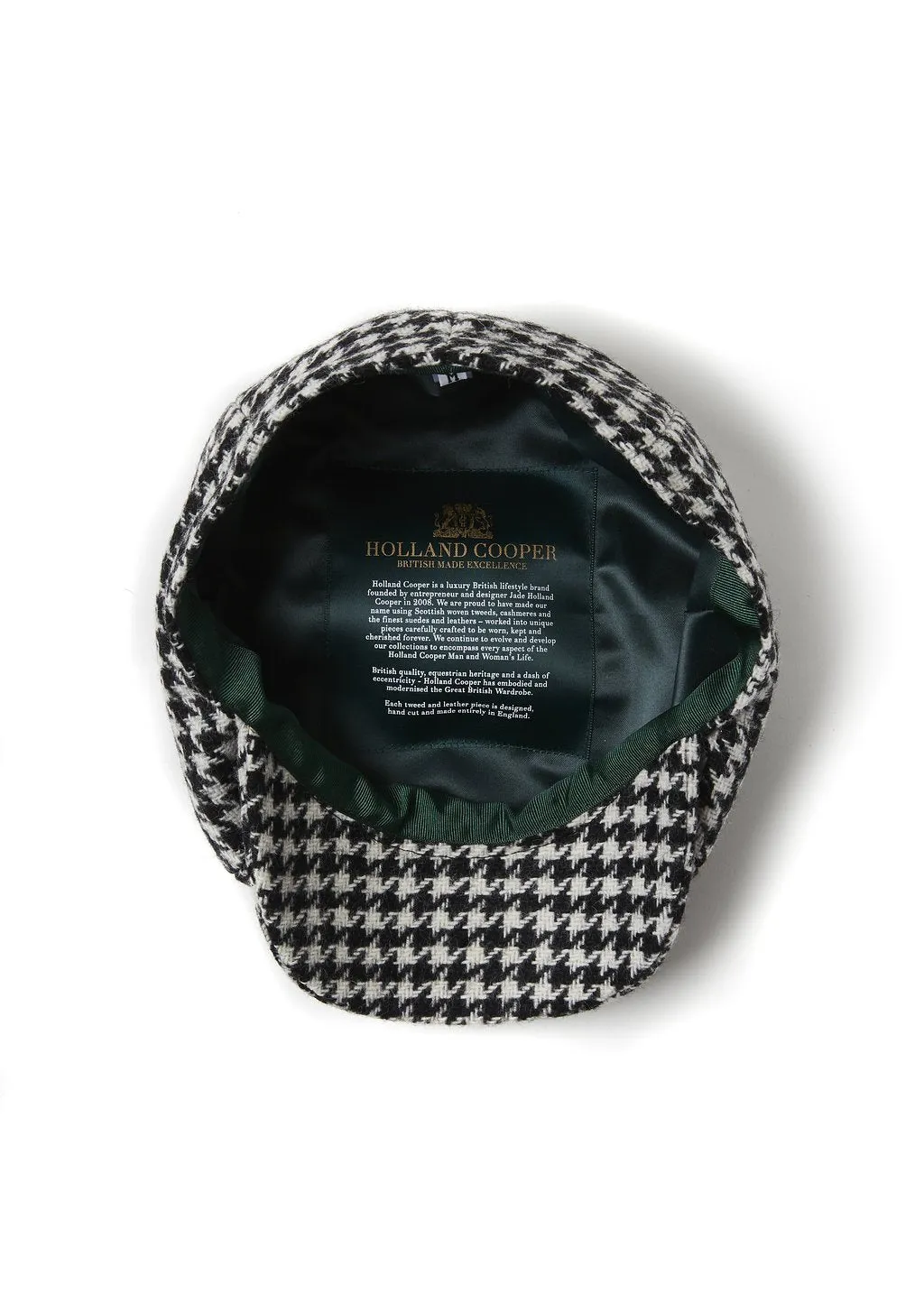 Baker Boy Cap (Houndstooth)