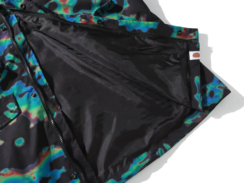 BAPE Thermography Loose Fit M-65 Jacket Black