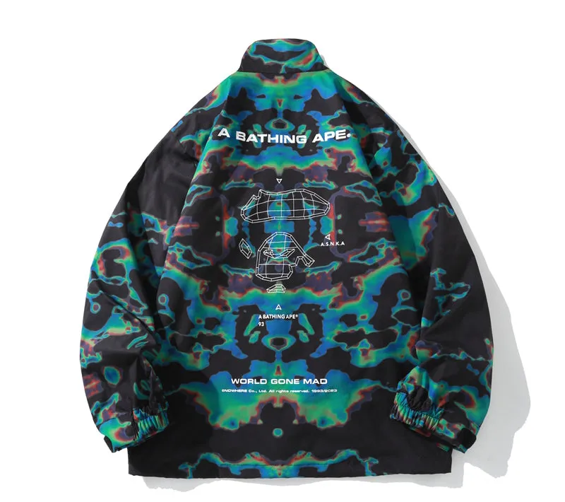 BAPE Thermography Loose Fit M-65 Jacket Black