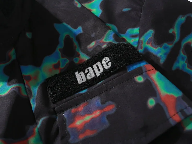 BAPE Thermography Loose Fit M-65 Jacket Black