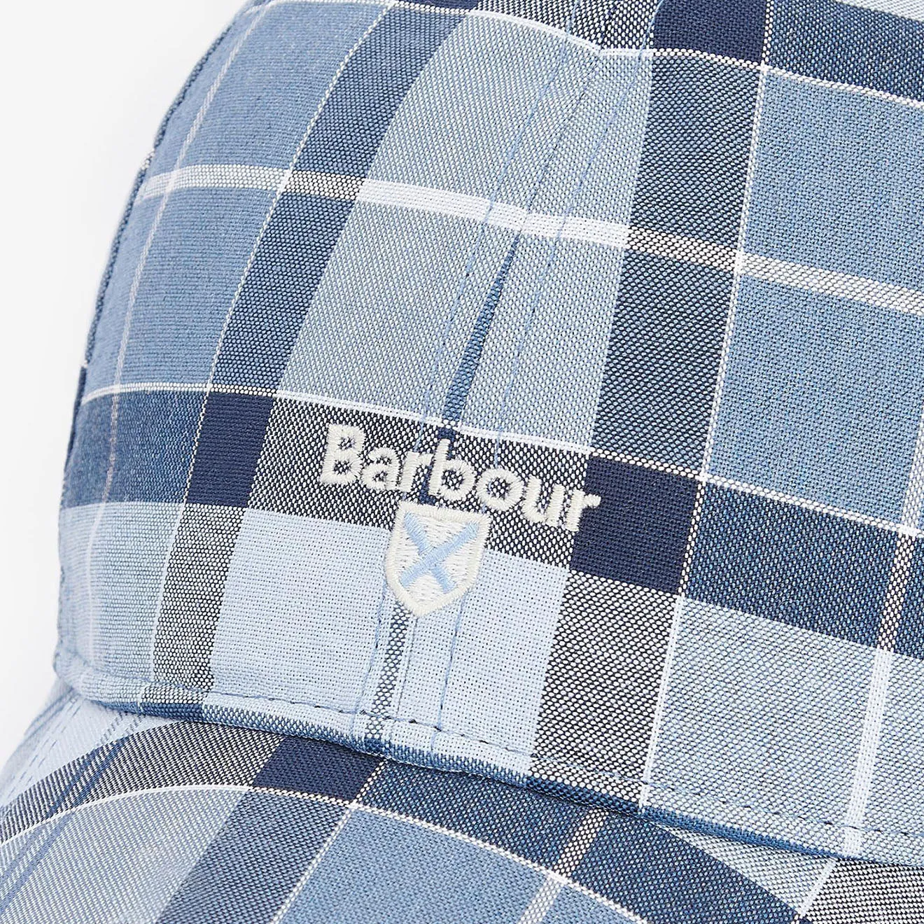 Barbour Tartan Sports Cap Berwick Blue