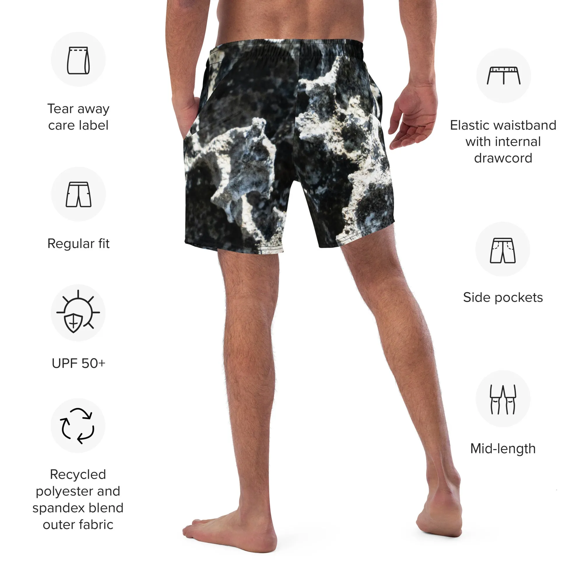 Beach Camo Swim Trunks XT