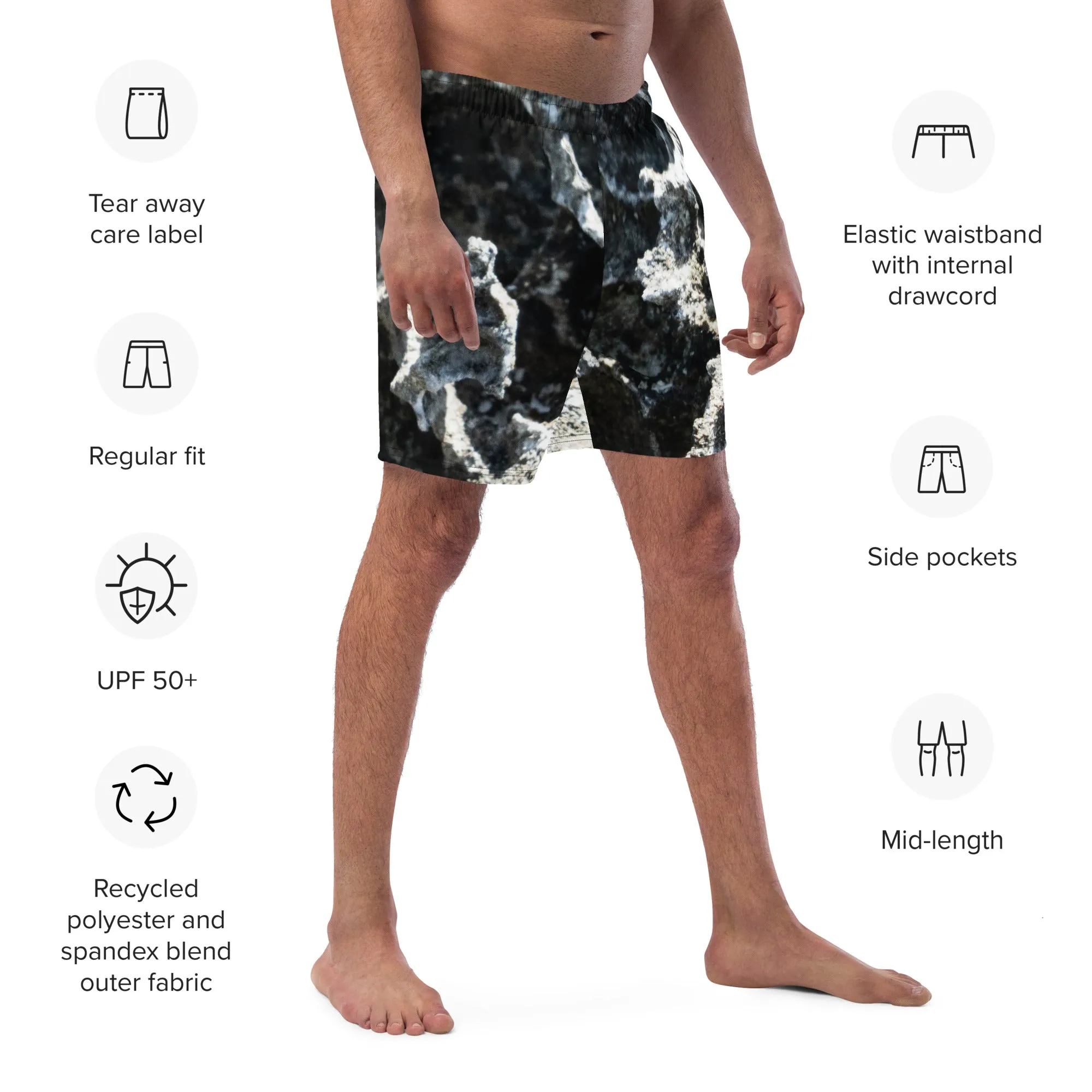 Beach Camo Swim Trunks XT