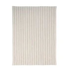 Black Pinstripe Kitchen Towel