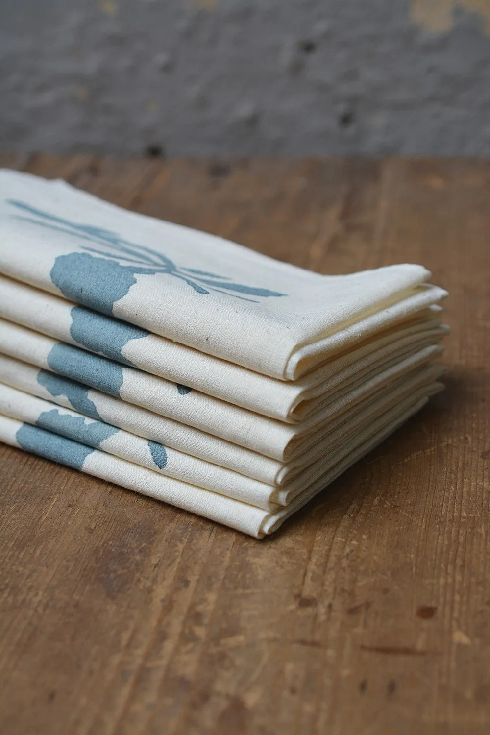 Block Printed Cotton Table Napkins