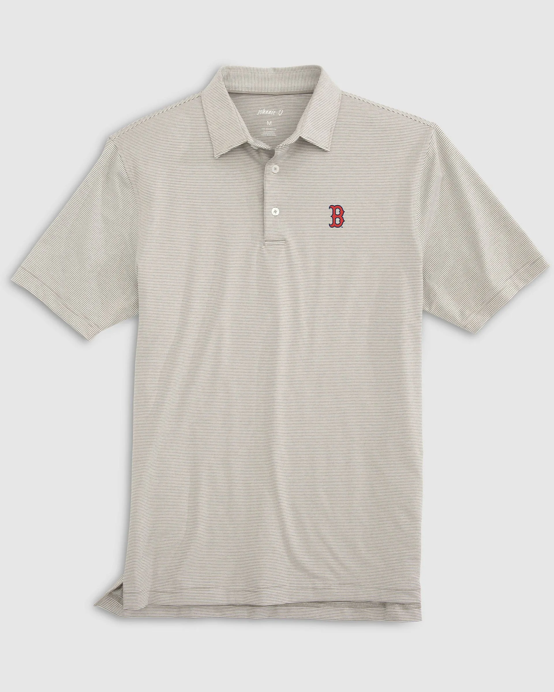 Boston Red Sox Lyndonn Striped Jersey Performance Polo