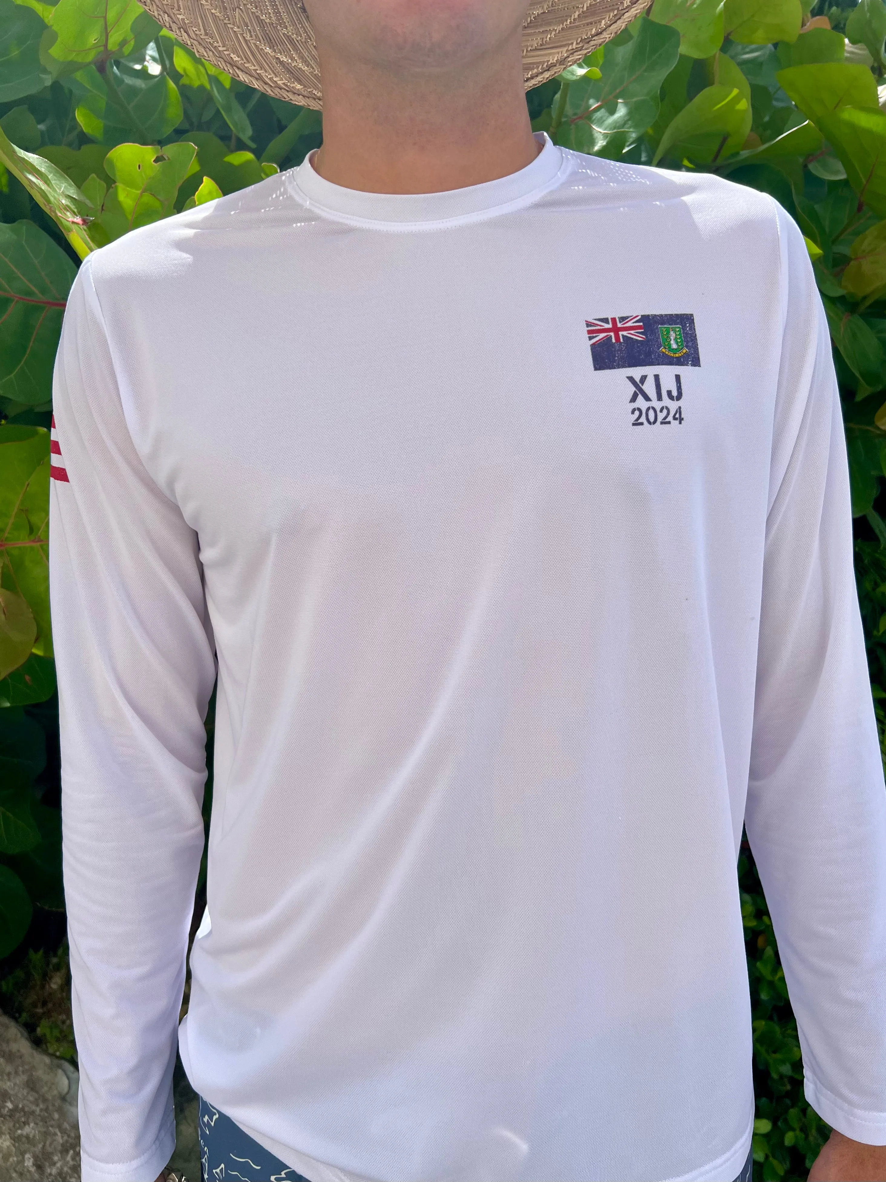 BVI XIJ24 Patch UPF50 Shirt - White