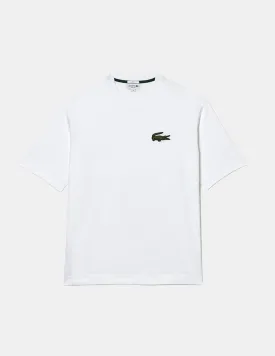 Camiseta Lacoste TH0062 Loose Fit Blanco