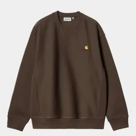 Carhartt American Script Sweat Buckeye