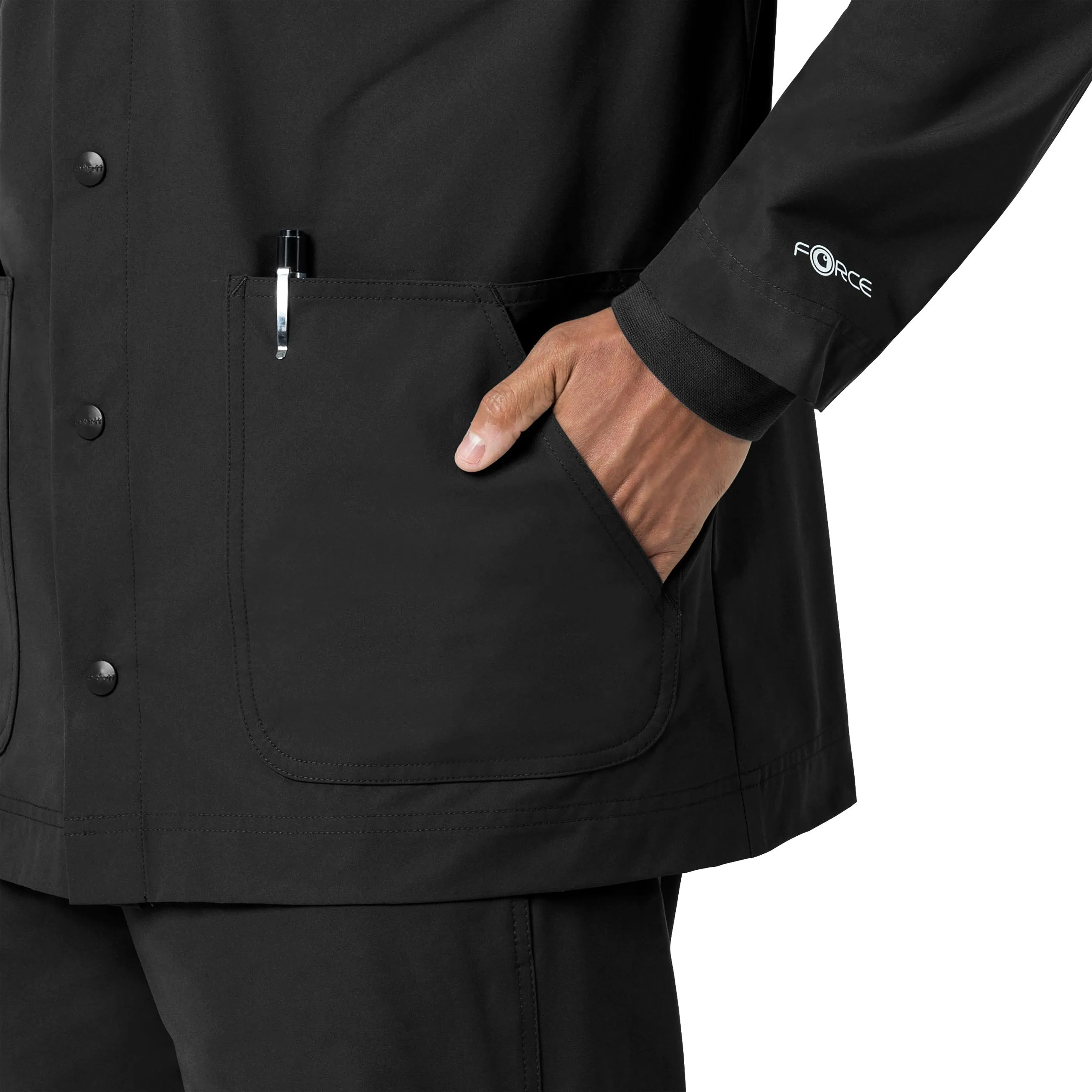 Carhartt Force Essentials Unisex Chore Coat - Black