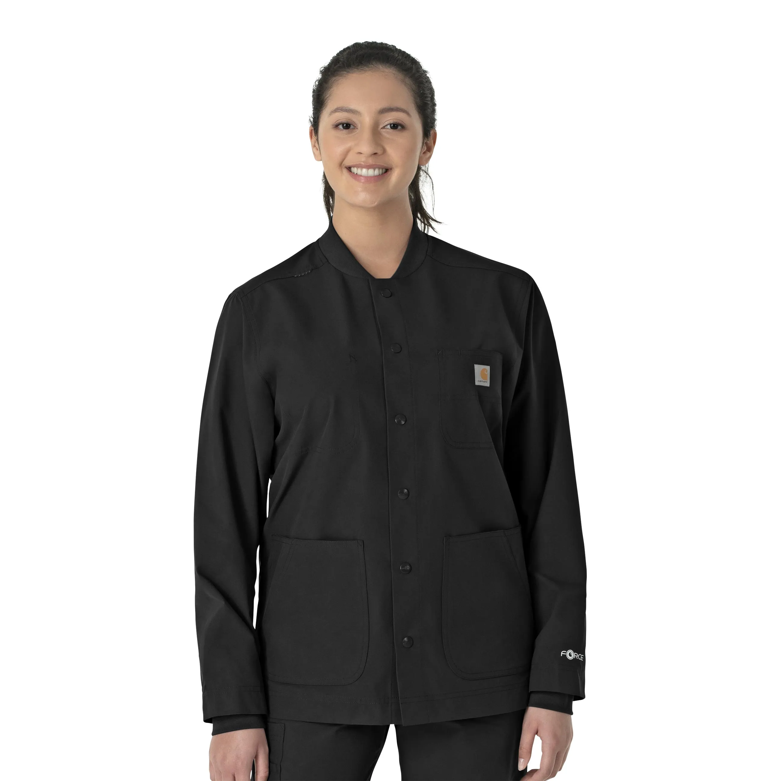 Carhartt Force Essentials Unisex Chore Coat - Black