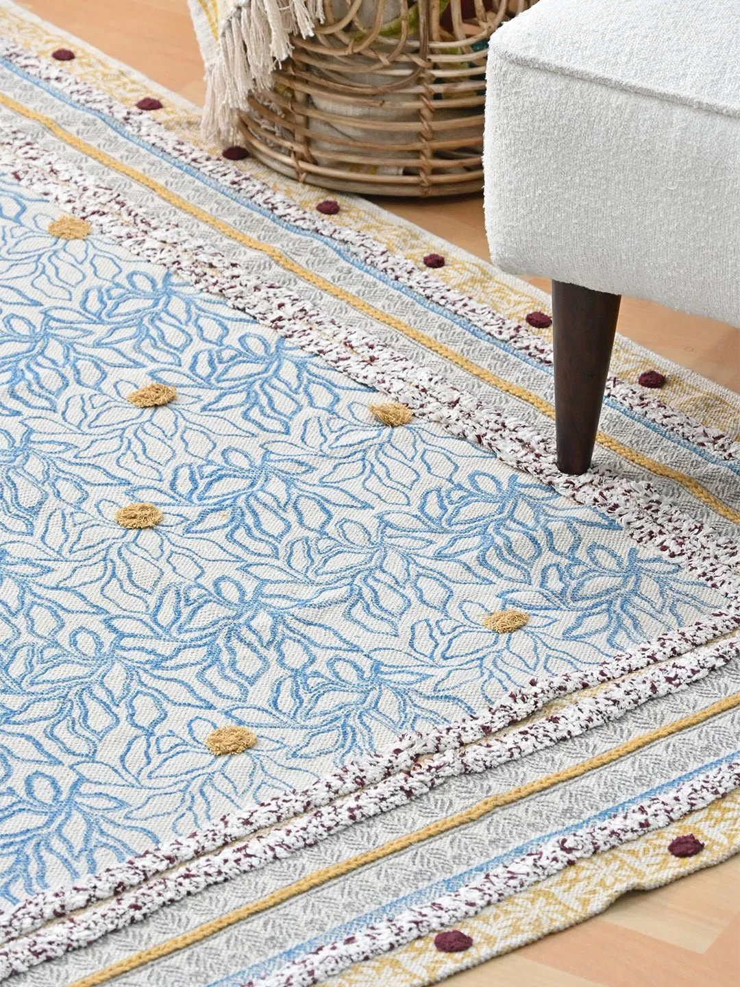 CARNATION - BLOCK PRINTED RUG