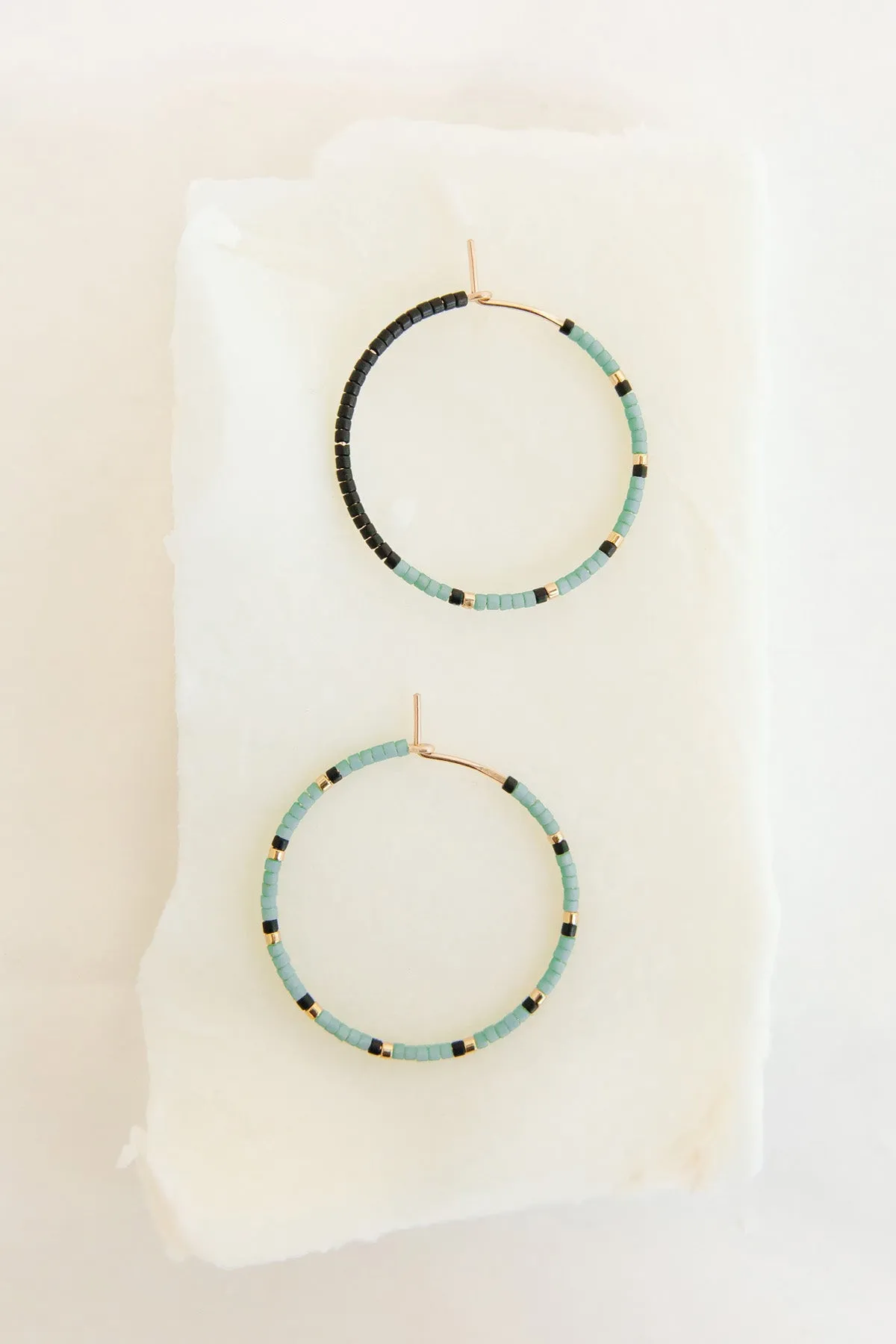 Chara Earrings, Oasis - small