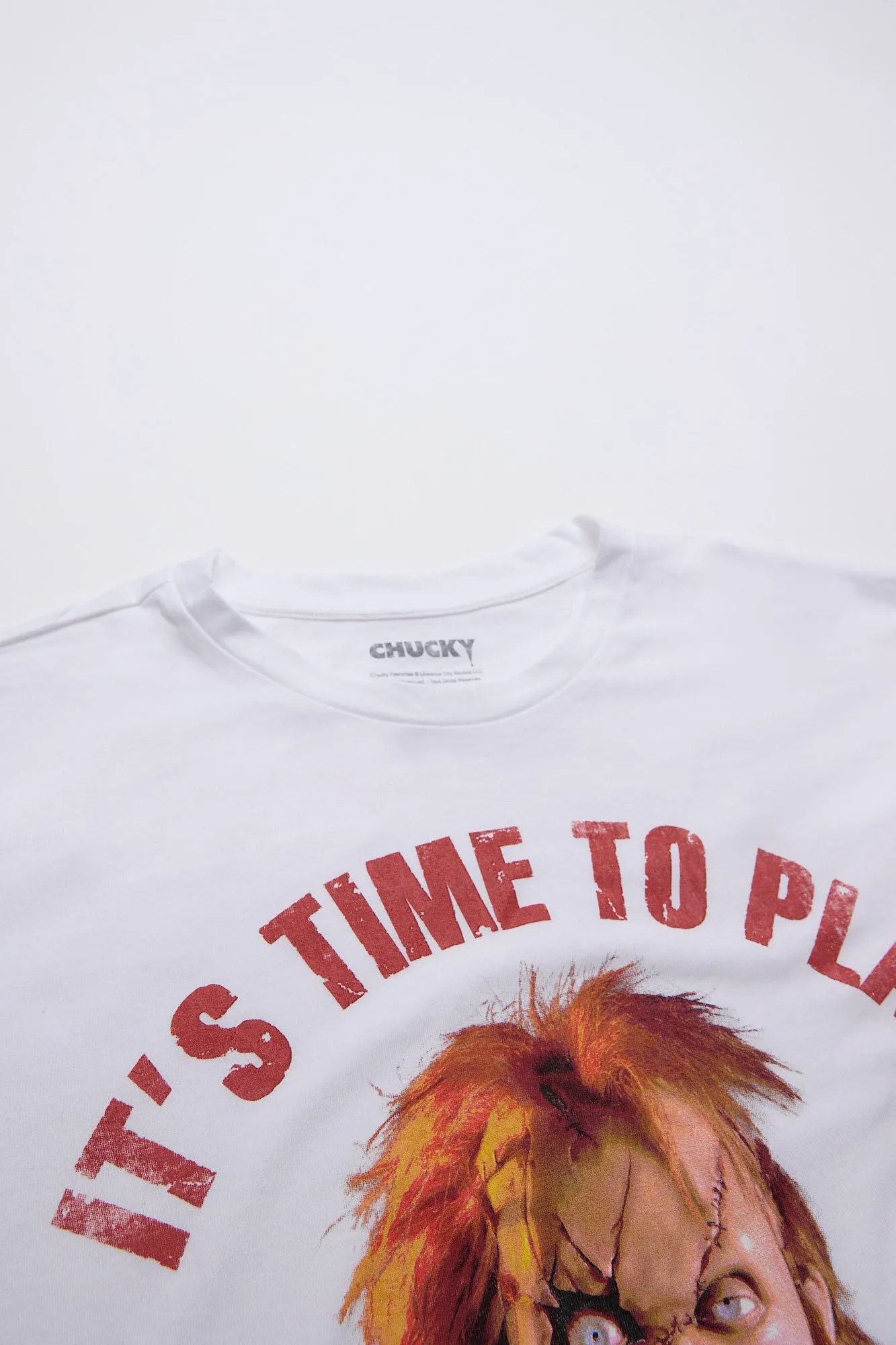 Chucky It's Time To Play Graphic Relaxed Tee