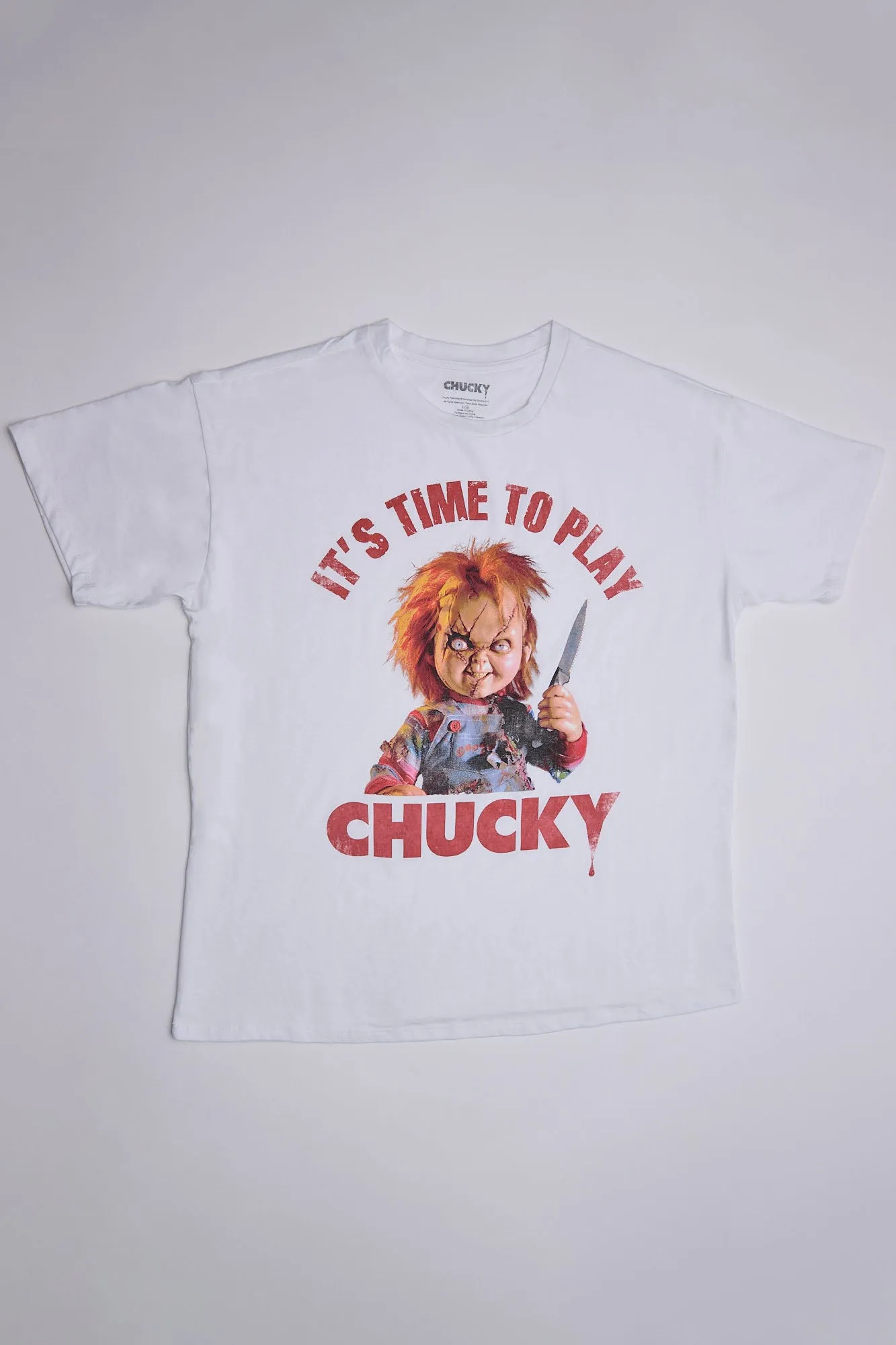 Chucky It's Time To Play Graphic Relaxed Tee