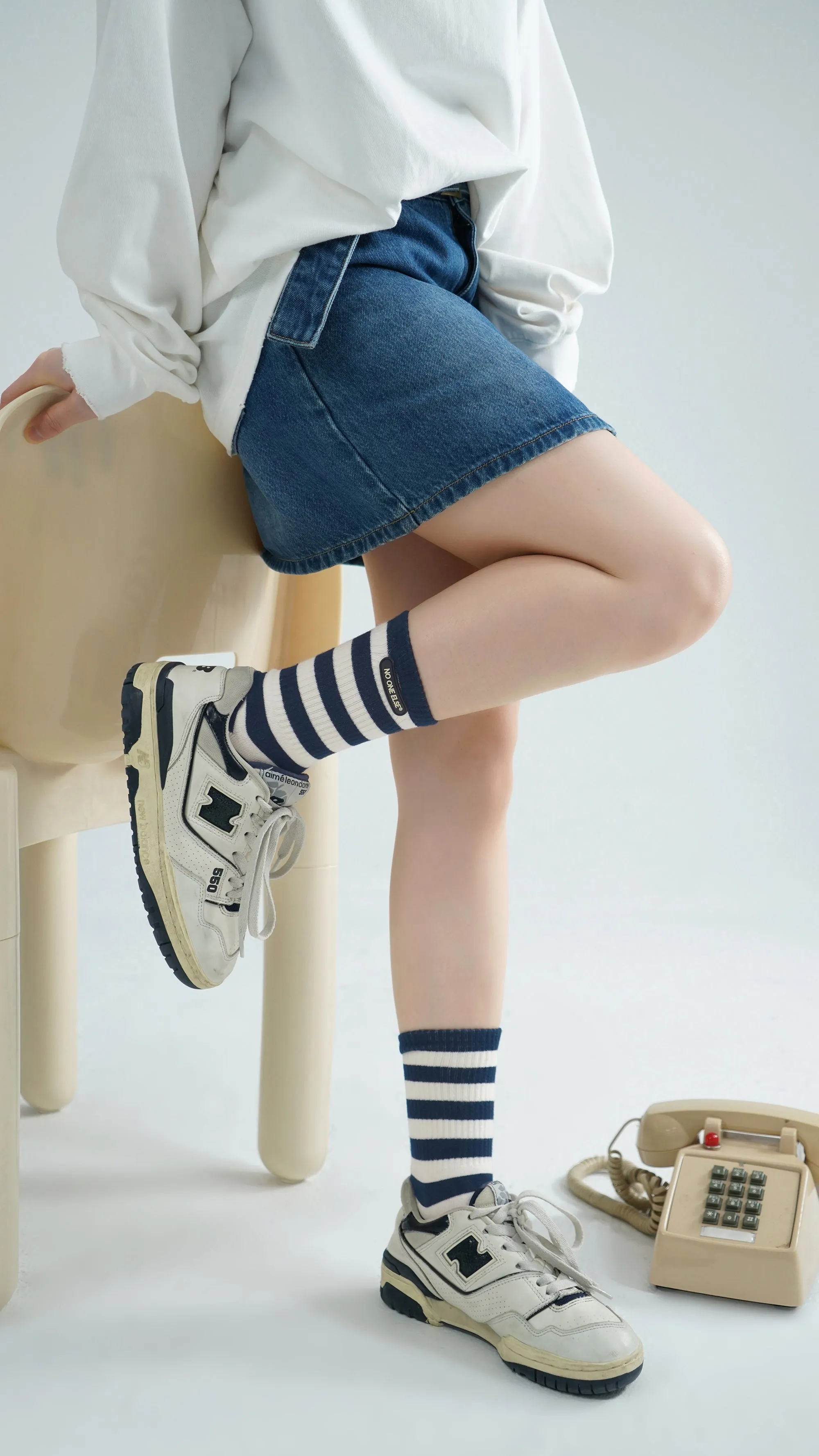 Classic Striped High Socks