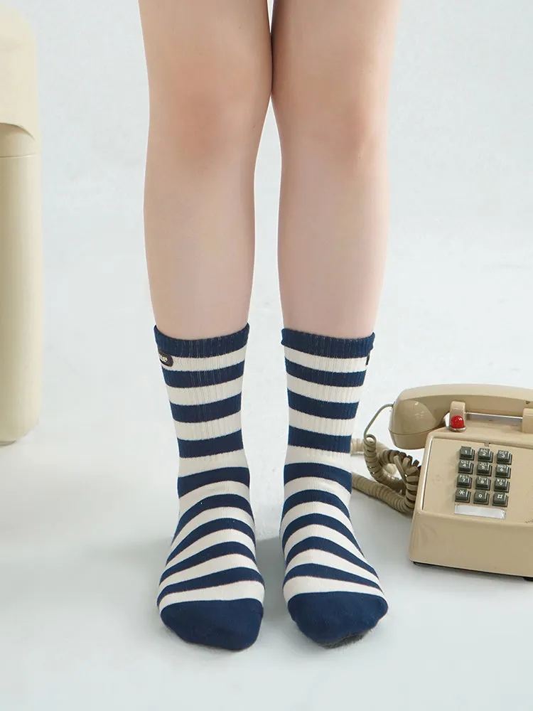 Classic Striped High Socks