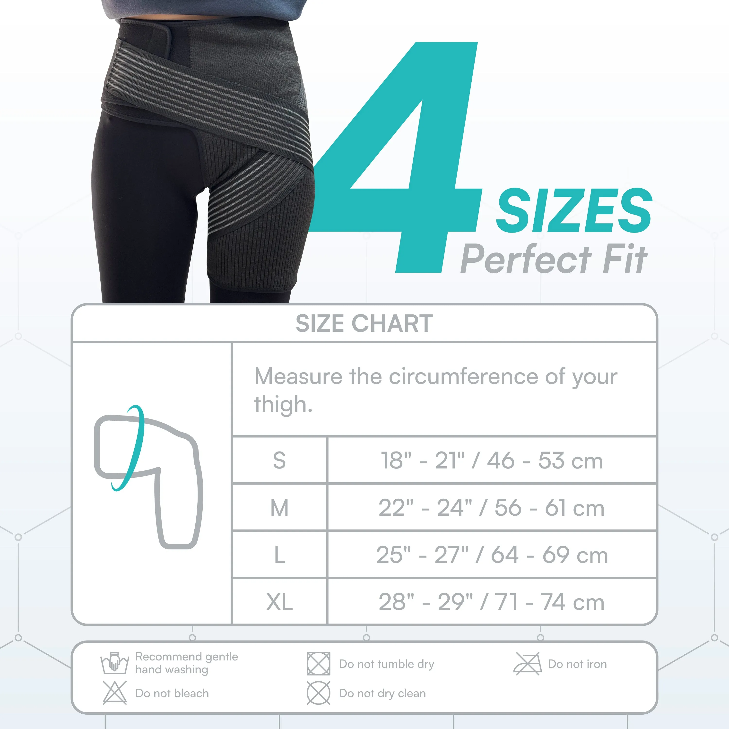 COMPRESSION RECOVERY HIP BRACE