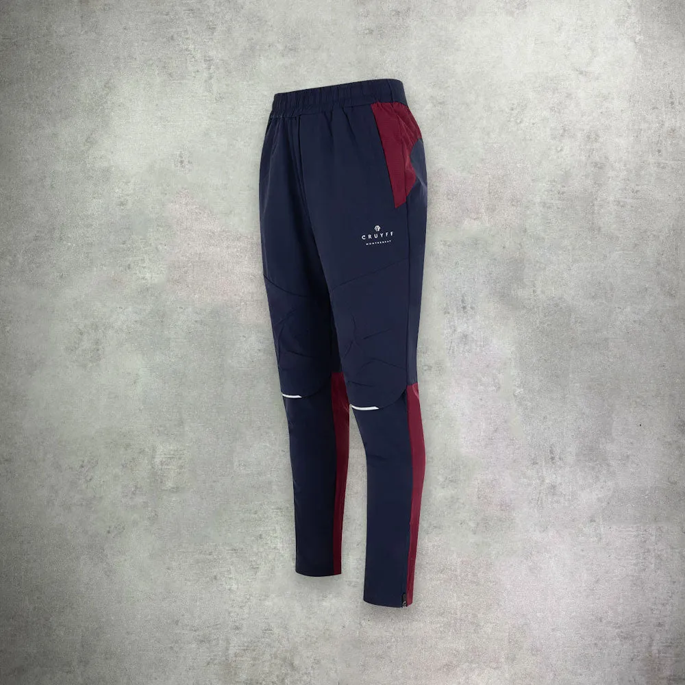 Cruyff Montserrat Surveyor Trackpants Navy/Cognac