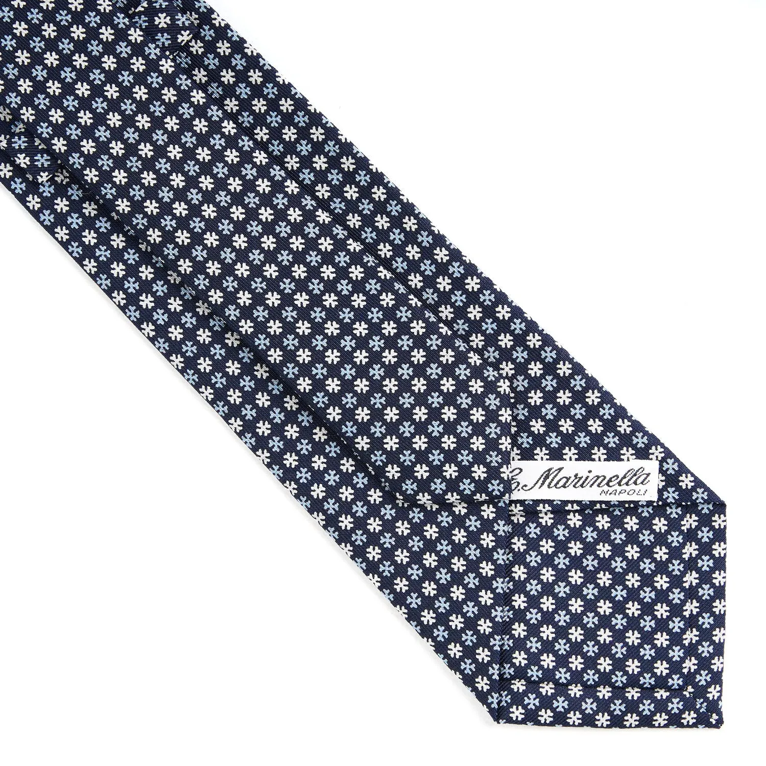 DARK BLUE CLASSIC SILK TIE