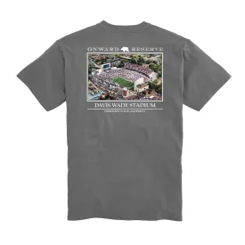 Davis Wade Stadium Short Sleeve Tee - Granite