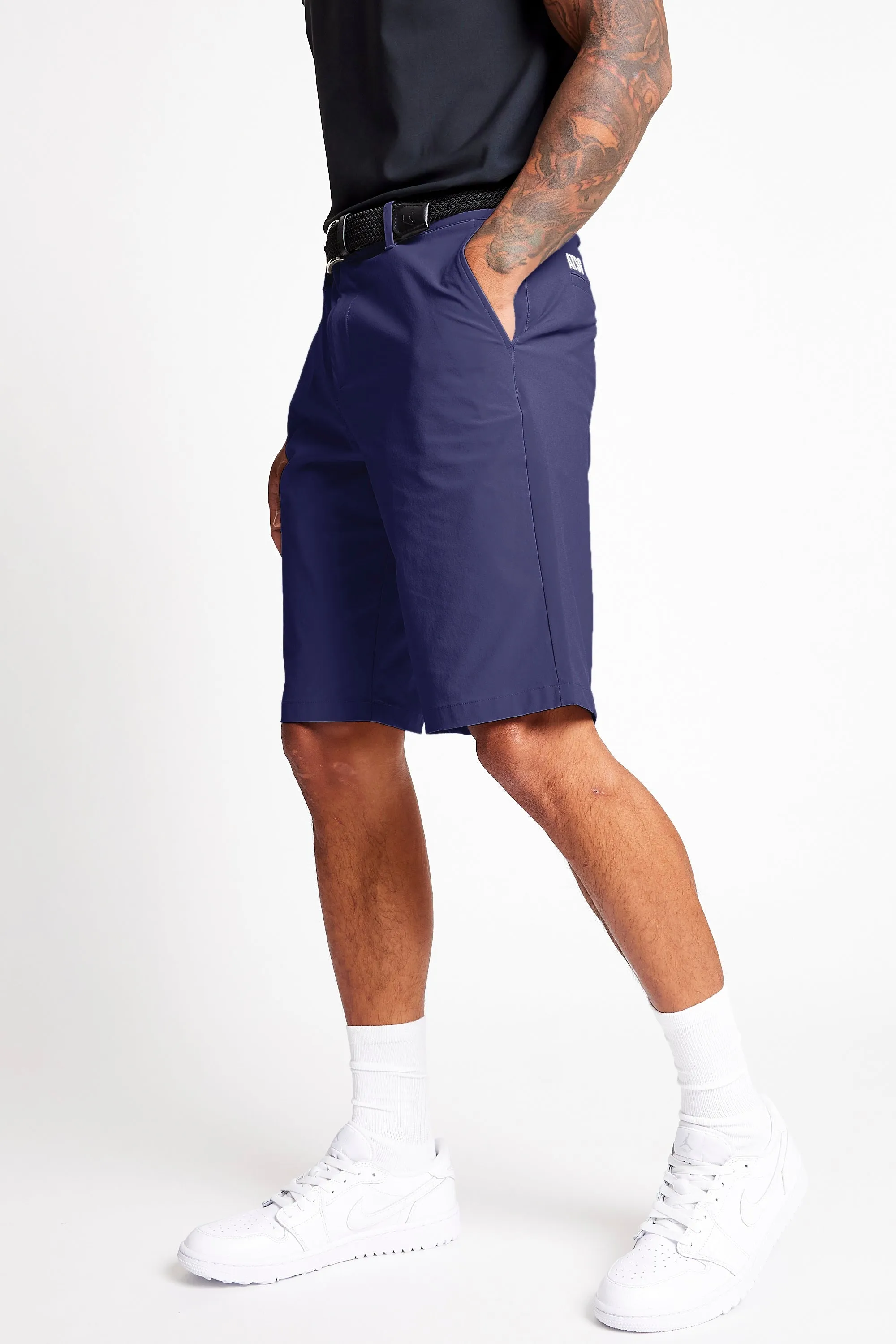 Dynamic Stretch Golf Shorts - Ace Navy