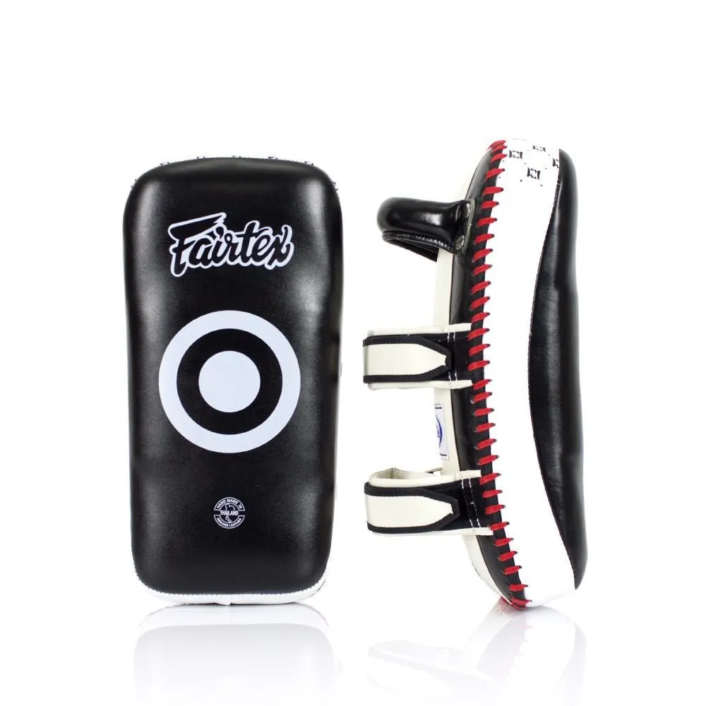 Fairtex Kicking Pads KPLC3 Curved Thai Pads Extra Thick