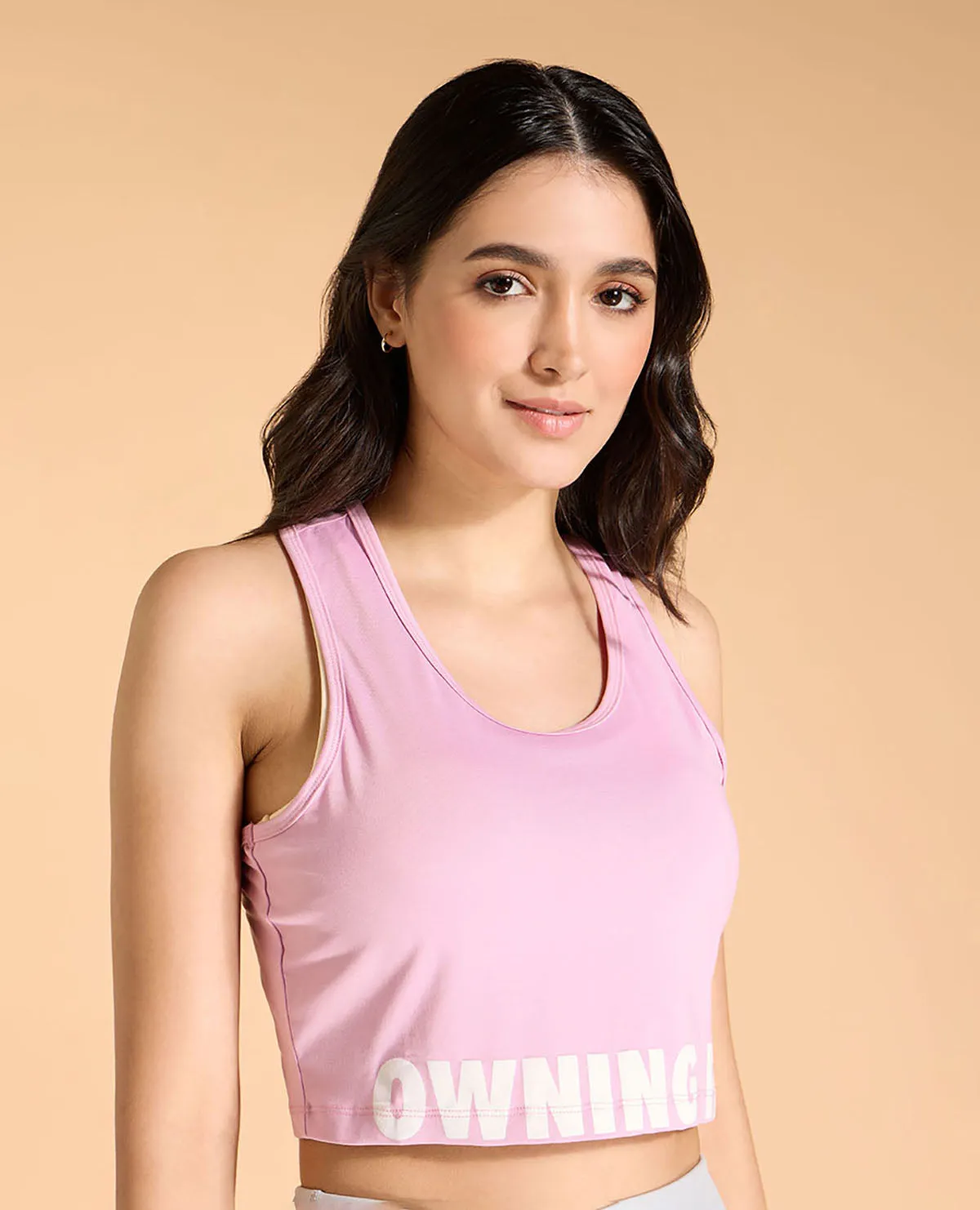 Feather Feel Cropped Regular Tank