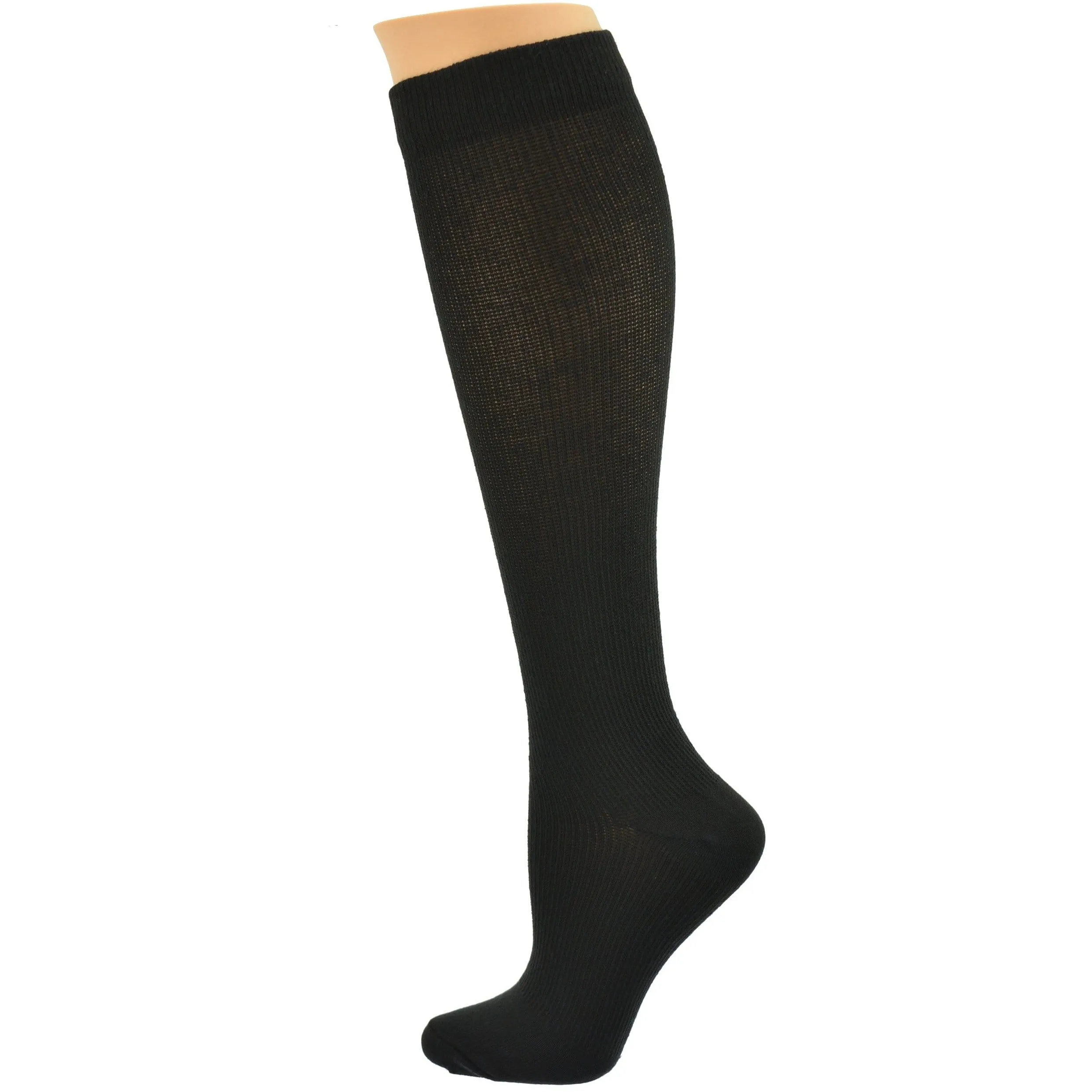 Firm Compression Cotton Knee-Hi 3 Pack