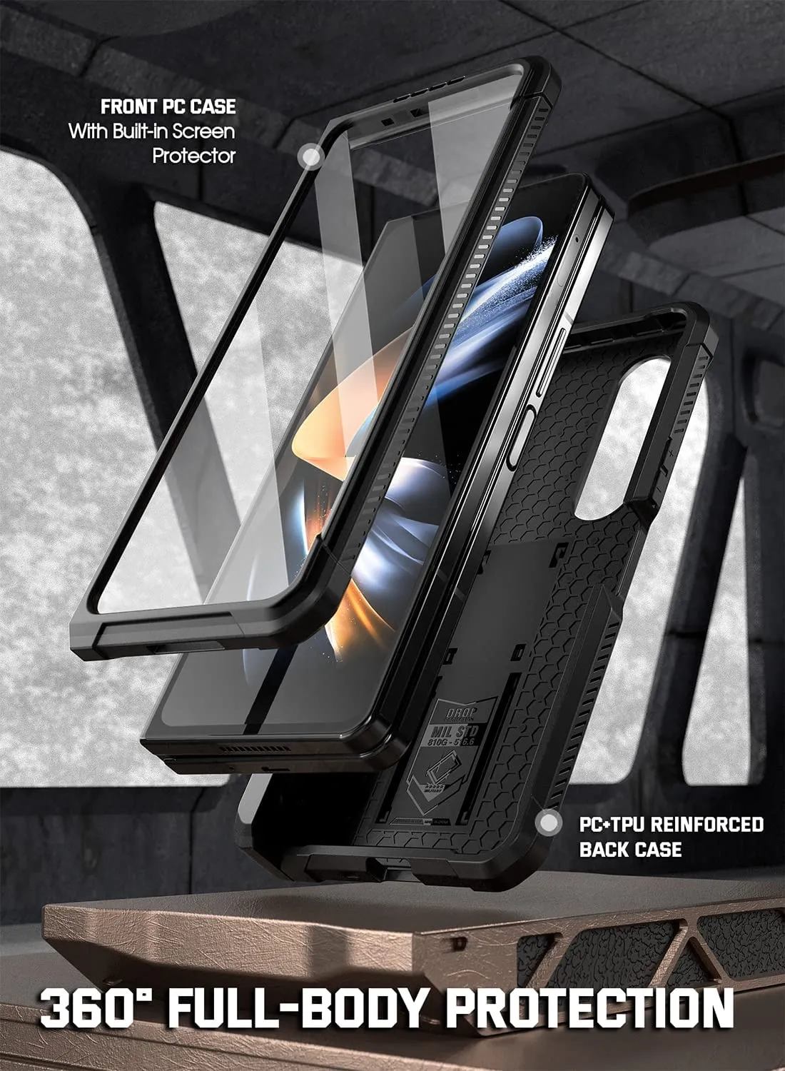 Galaxy Z Fold 4 Case With S Pen Holder