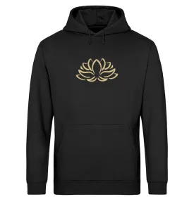 Golden Lotus Bio Hoodie Unisex