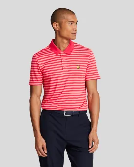 Golf Broad Stripe Polo Shirt